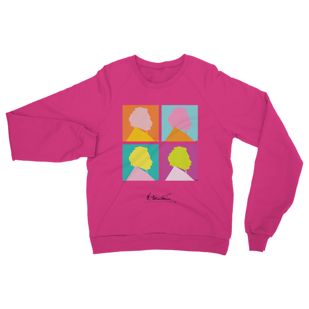Einstein Pop Art Classic Adult Sweatshirt