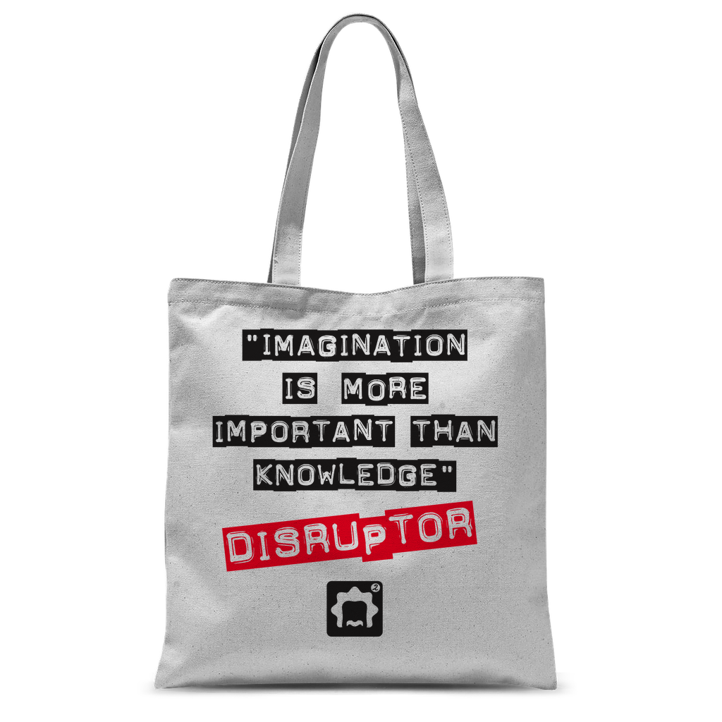 Imagination Classic Sublimation Tote Bag – Albert Einstein