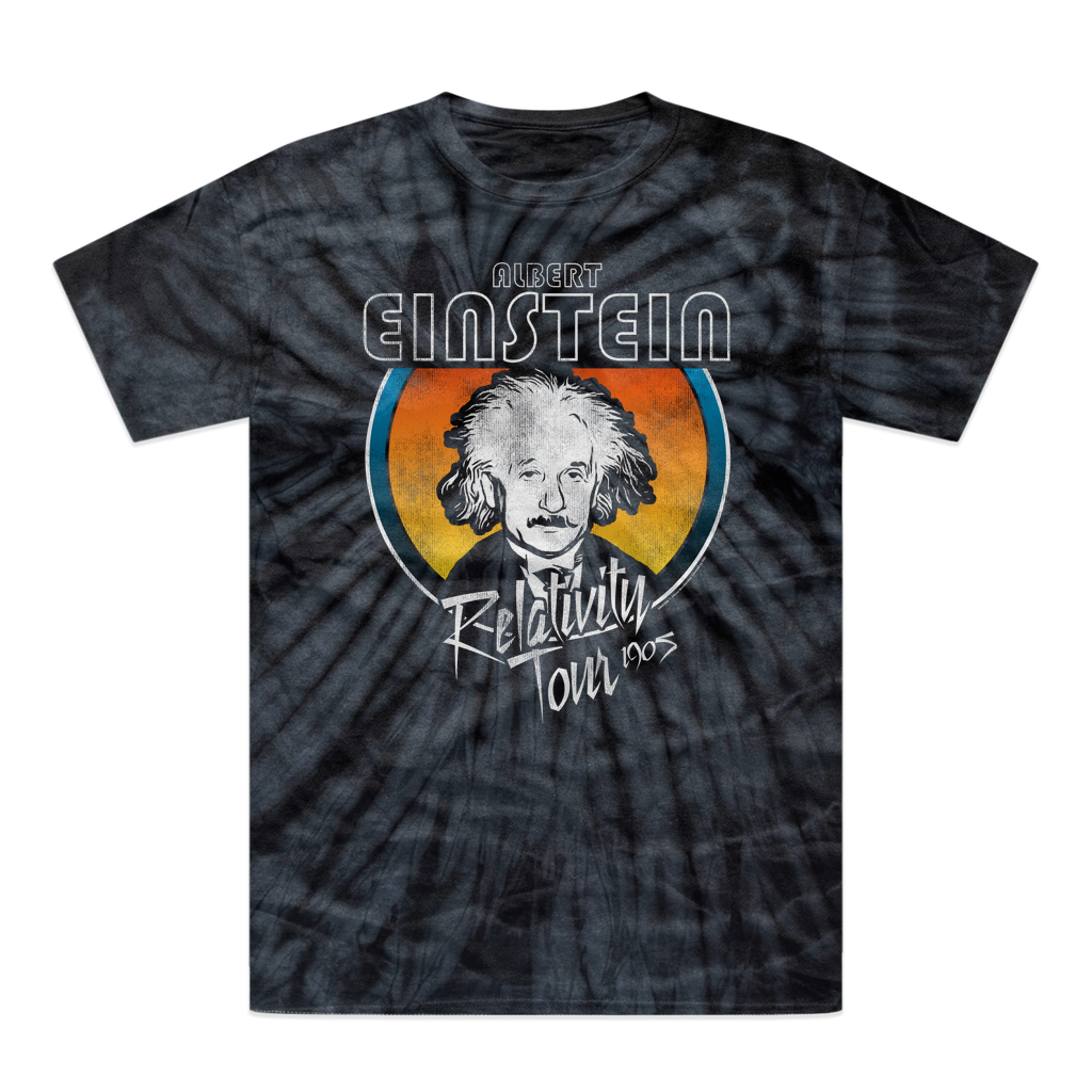 Einstein Relativity Tour Tonal Spider Tie-Dye T-Shirt