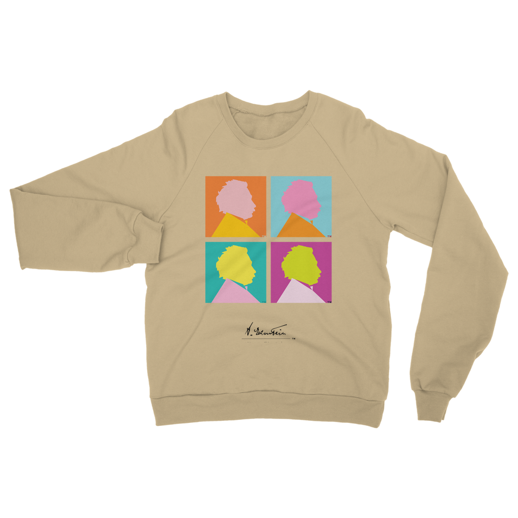 Einstein Pop Art Classic Adult Sweatshirt