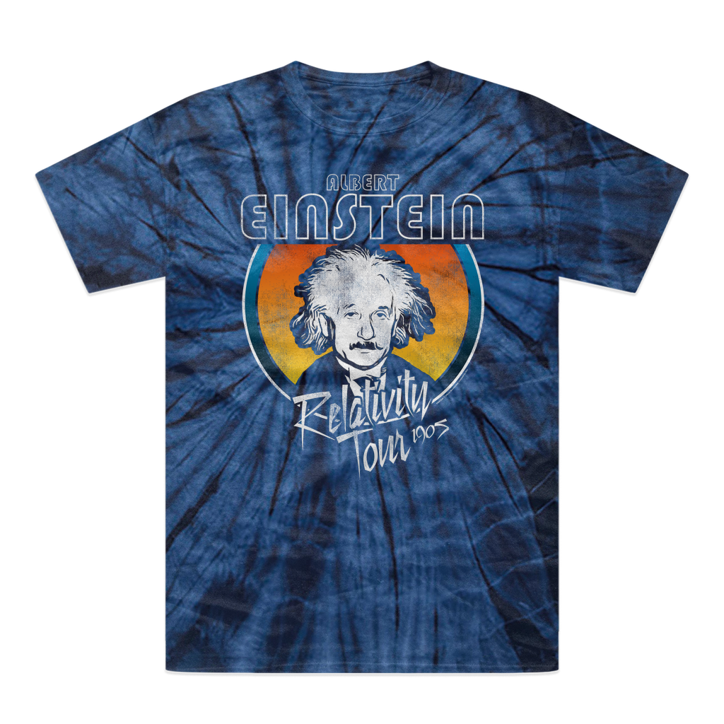 Einstein Relativity Tour Tonal Spider Tie-Dye T-Shirt