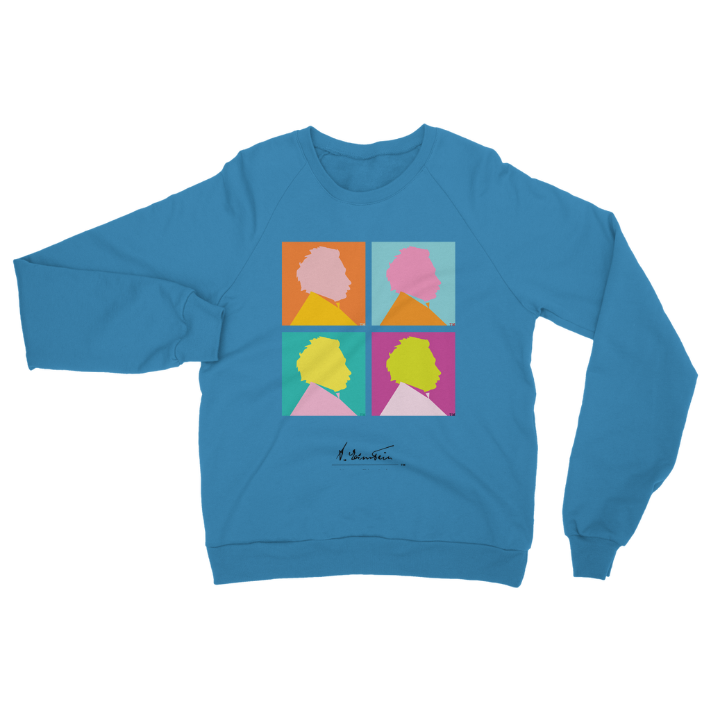 Einstein Pop Art Classic Adult Sweatshirt
