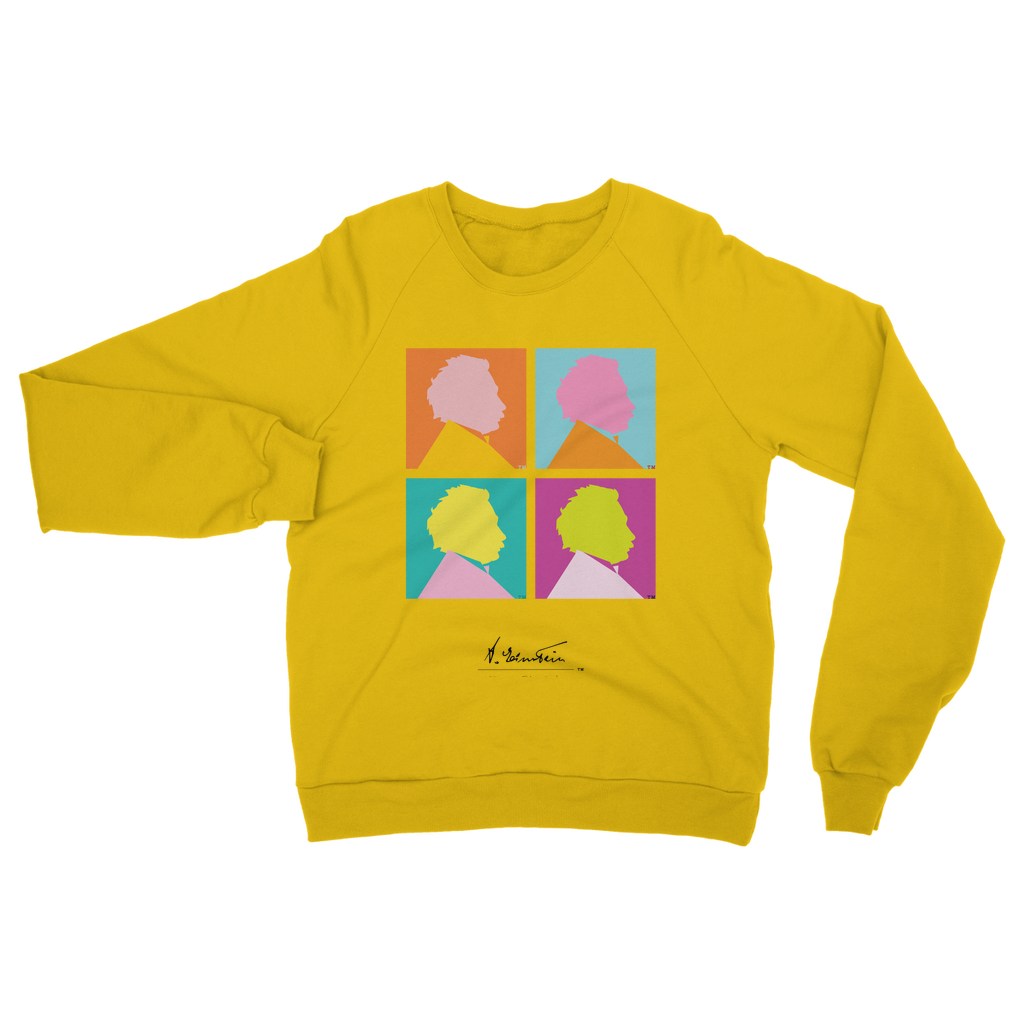 Einstein Pop Art Classic Adult Sweatshirt