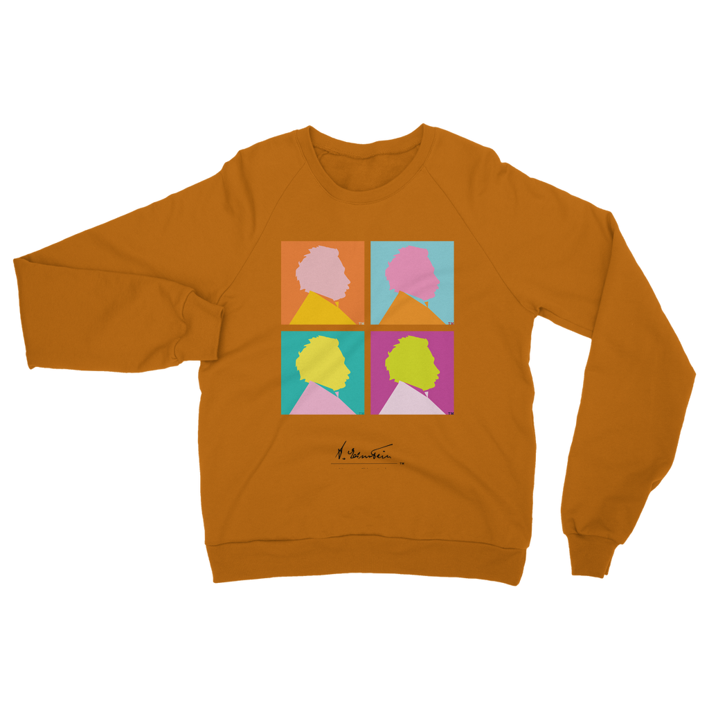 Einstein Pop Art Classic Adult Sweatshirt