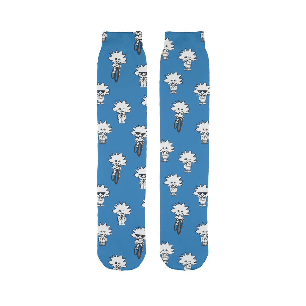 Einstein Character Sublimation Tube Sock