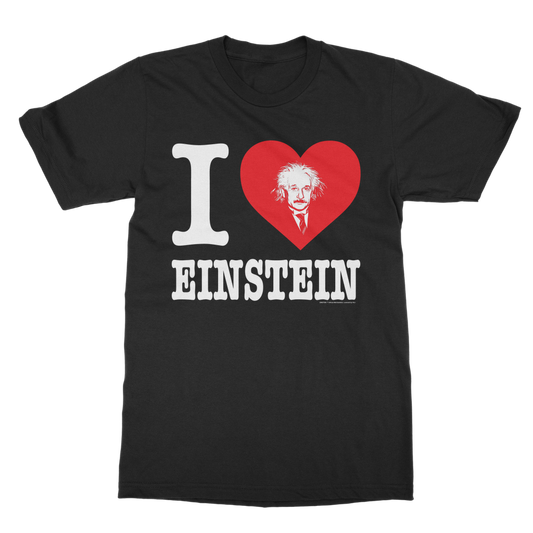 I Heart Einstein Classic Adult T-Shirt