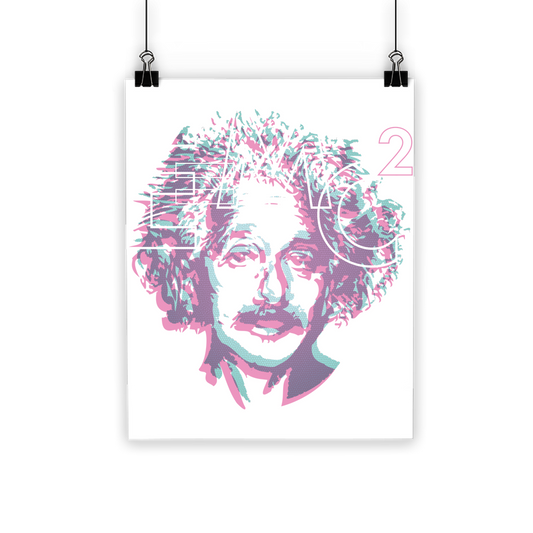 Einstein Portrait Classic Poster