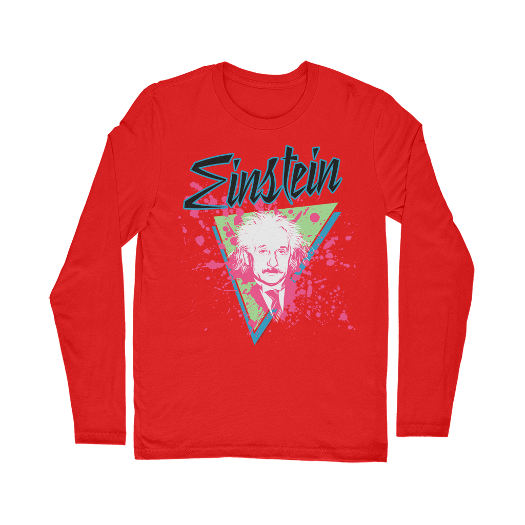 Einstein Retro 80s Classic Long Sleeve T-Shirt