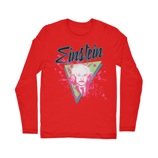 Einstein Retro 80s Classic Long Sleeve T-Shirt