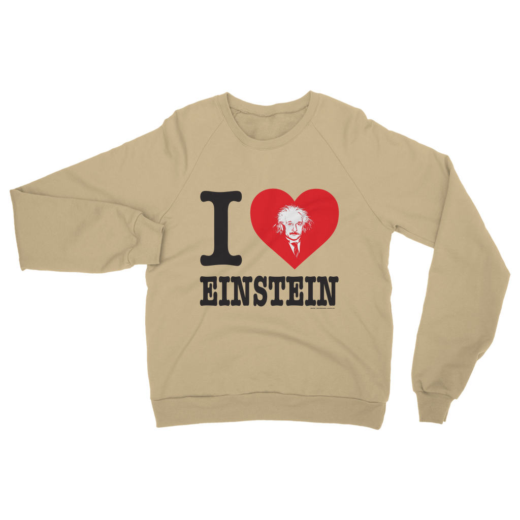 I Heart Einstein Classic Adult Sweatshirt