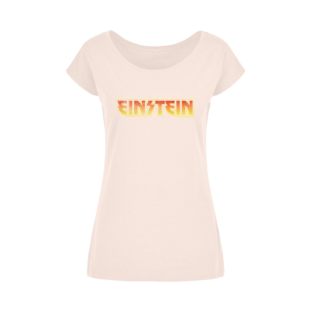 Einstein Rock N Roll Wide Neck Womens T-Shirt XS-5XL