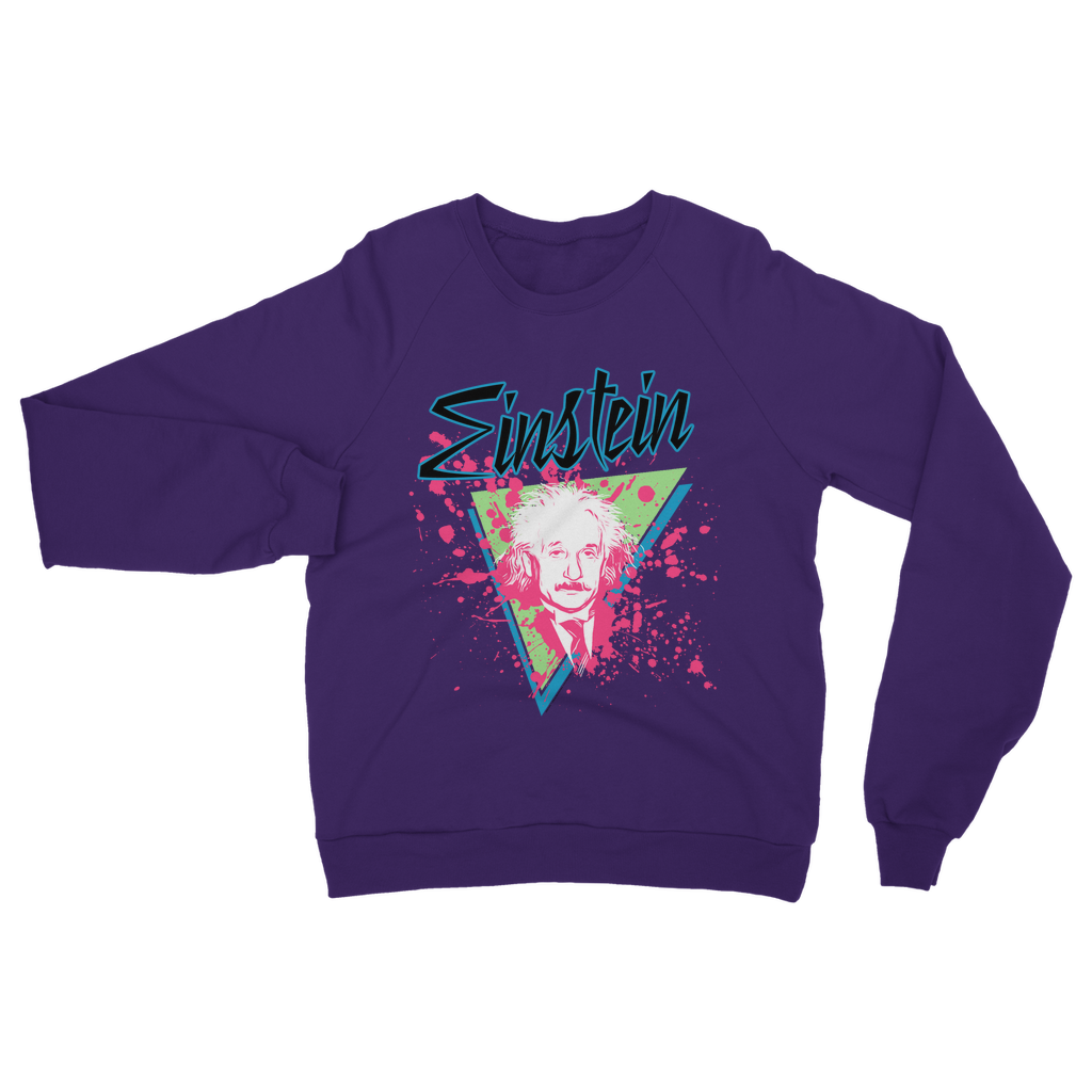 Einstein Retro 80s Classic Adult Sweatshirt