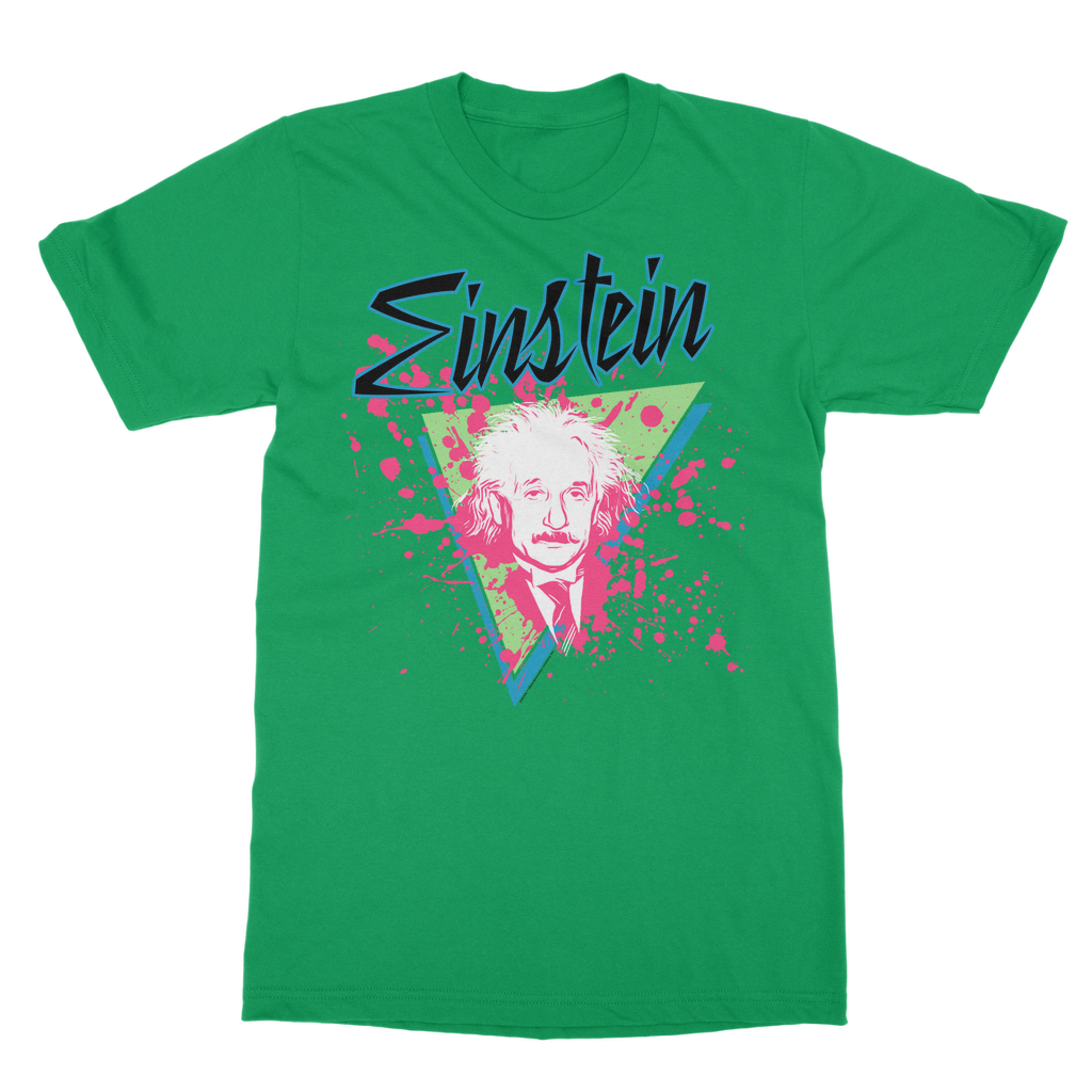 Einstein Retro 80s Classic Adult T-Shirt