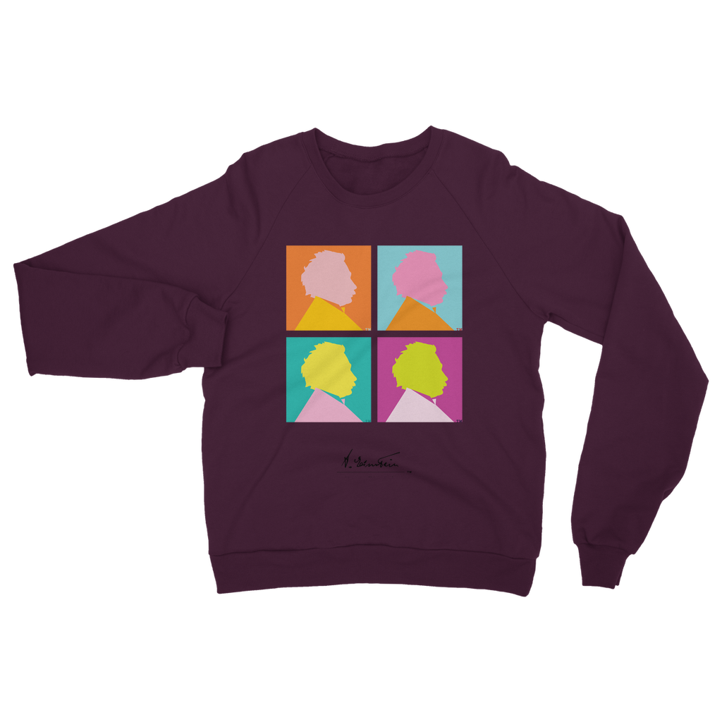 Einstein Pop Art Classic Adult Sweatshirt