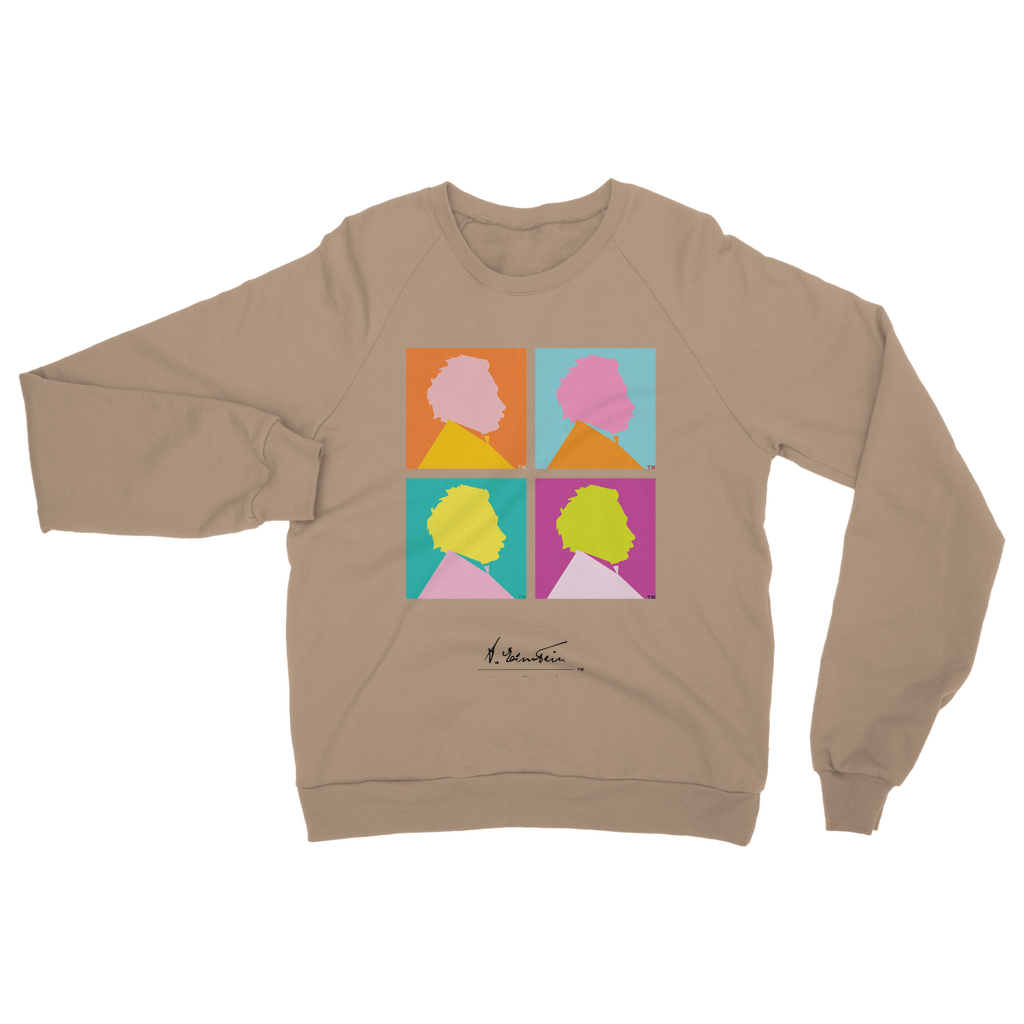 Einstein Pop Art Classic Adult Sweatshirt