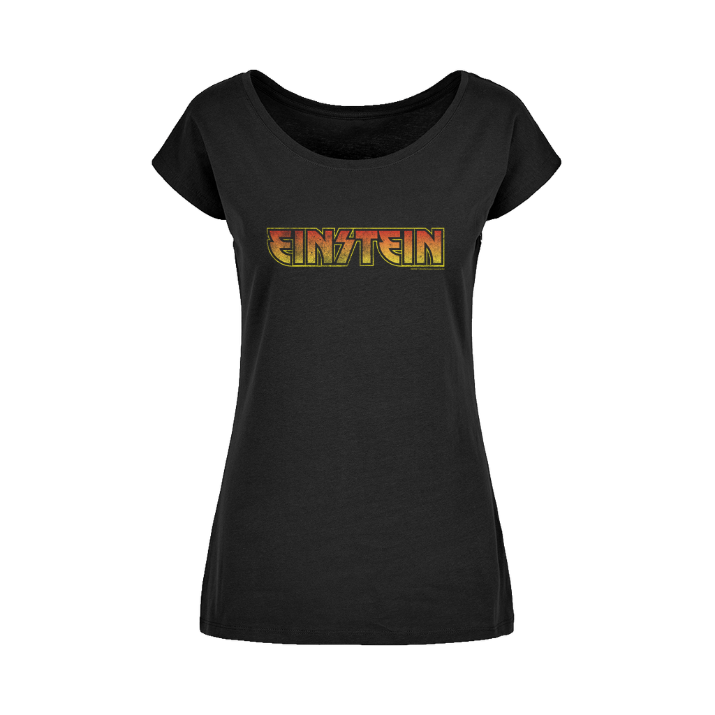 Einstein Rock N Roll Wide Neck Womens T-Shirt XS-5XL